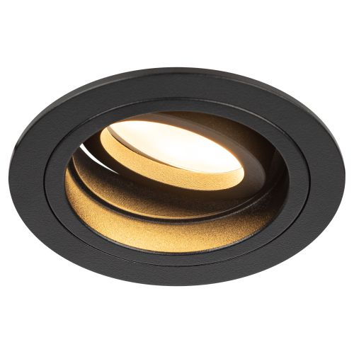  Светильник встраиваемый алюм. KL84 BK MR16/GU5.3 черн. Эра Б0054347 фото в каталоге от BTSprom.by