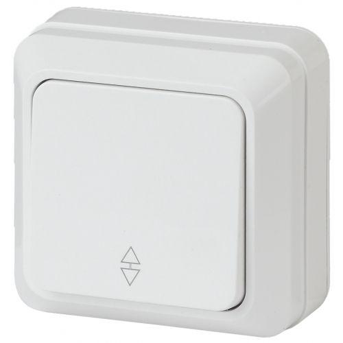 переключатель 1-кл. оп quadro 10а ip20 2-103-01 250в бел. intro б0053749 от BTSprom.by