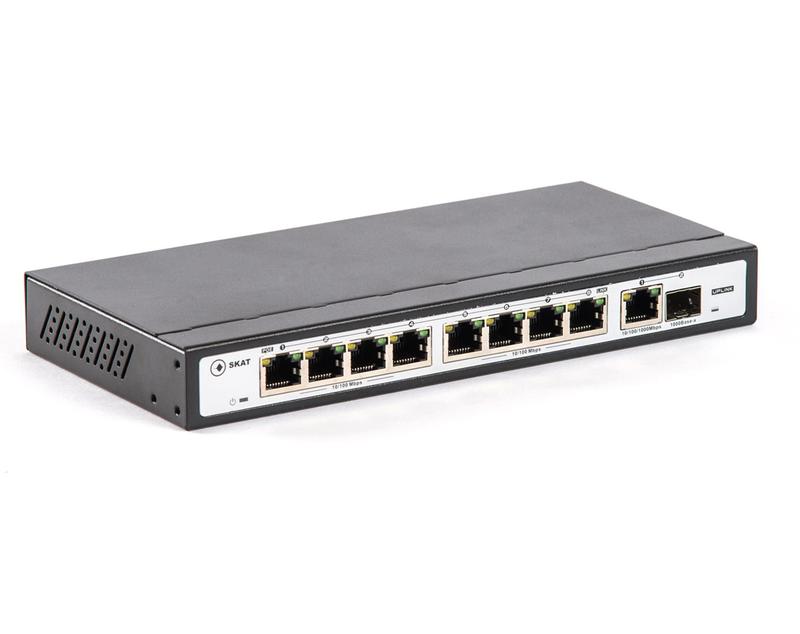 коммутатор skat poe-8e-1g-1s бастион 2033 от BTSprom.by