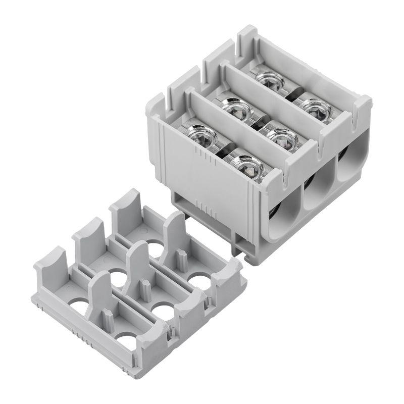  Клемма вводная силовая КВС 6-50кв.мм 3-рядная сер. Rexant 11-2121 фото в каталоге от BTSprom.by