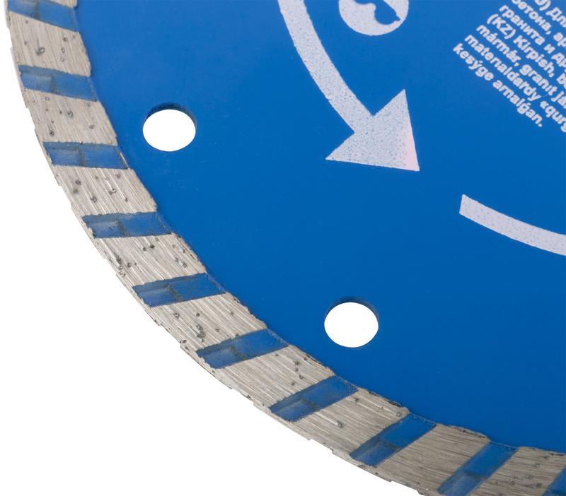  Диск отрезной алмазный Турбо 150х2.0х7х22.2мм сухая и влажная резка MOS 37218М фото в каталоге от BTSprom.by