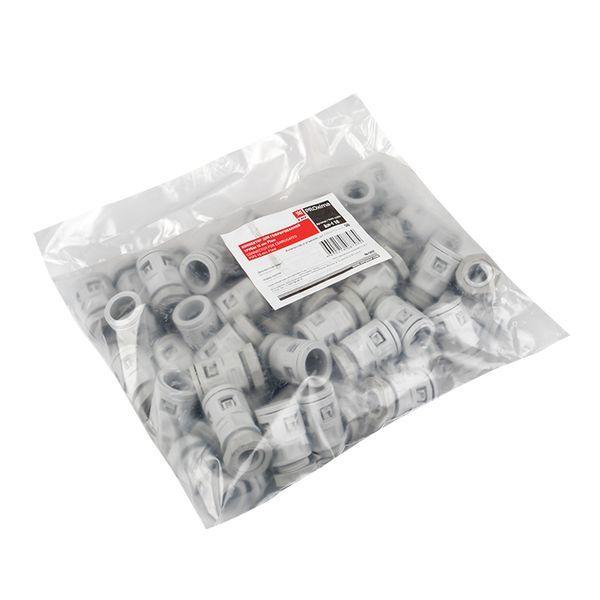  Коннектор для гофр. трубы 16мм (уп.50шт) Plast EKF kn-t-16 фото в каталоге от BTSprom.by