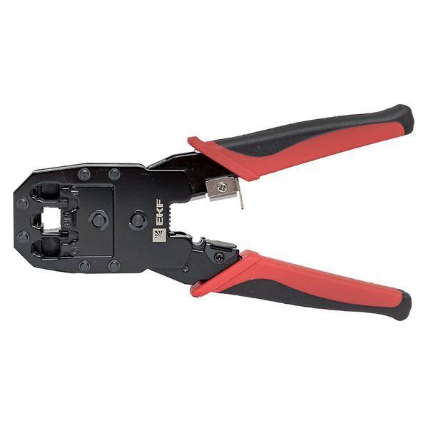  Кримпер для обжима и зачистки витой пары TERACOM EKF TRC-NT12 фото в каталоге от BTSprom.by