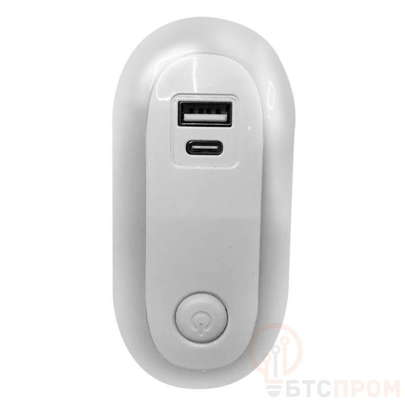 Светильник светодиодный ночник LED USB+TypeC 220В NL-267 Camelion 15384 фото в каталоге от BTSprom.by  Светильник светодиодный ночник LED USB+TypeC 220В NL-267 Camelion 15384 фото в каталоге от BTSprom.by