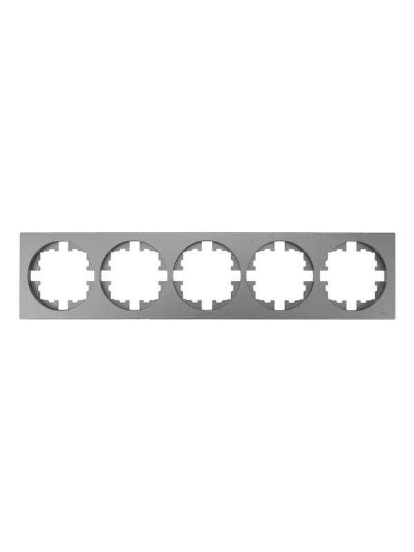 рамка 5-м osen горизонт. квадрат сер. матов. lezard 743-7400-150 от BTSprom.by