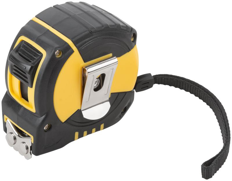  Рулетка Гранд 7.5мх25мм калибр. лента; нейлон. покрытие; магн. крючок; двойной стопор; прорезиненный корпус FIT 17327 фото в каталоге от BTSprom.by