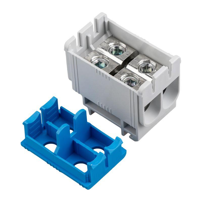  Клемма вводная силовая распределительная КВС 6-50кв.мм 2-рядная син. Rexant 11-2113 фото в каталоге от BTSprom.by