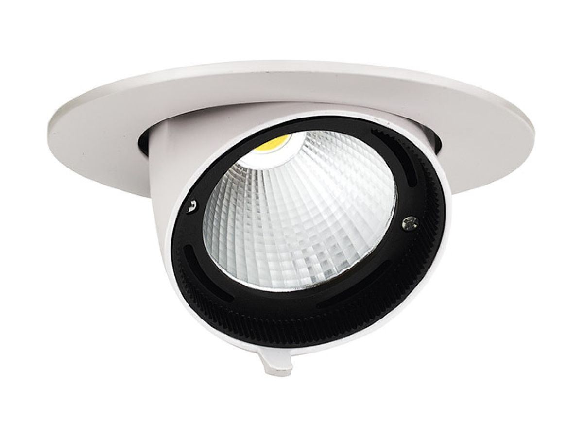 светильник светодиодный встраиваемый 30 вт pled dl4 4000к, ip40, 180-250в, с драйвером jazzway 5021907 от BTSprom.by