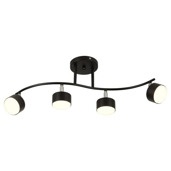 светильник vanessa 7074-704 15вт 4хgx53 настен./потолочн. спот поворотн. rivoli б0069925 от BTSprom.by