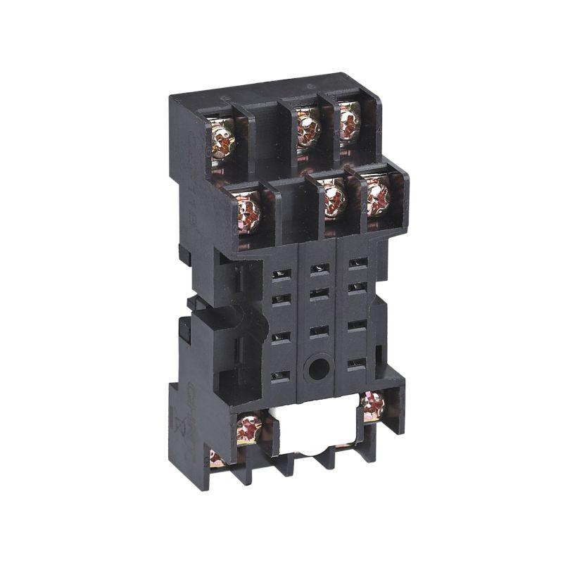 колодка czy08a-02 для реле jzx-22f(b)/2z njx-13fw(b)/2zs jzx-18f(l)/2z 2 контакта chint 285974 от BTSprom.by