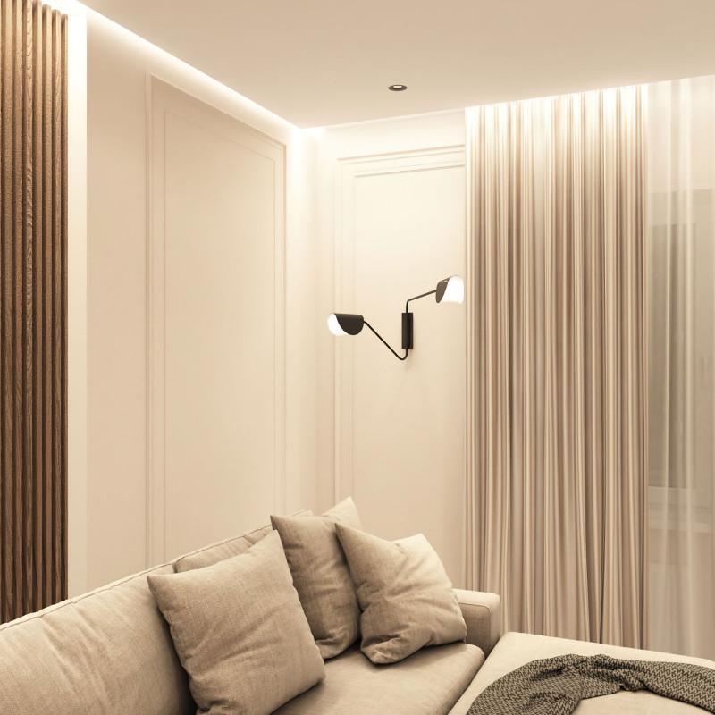  Светильник 50Вт GU10 IP20 встраив. алюм. черн. DENKIRS 680434 фото в каталоге от BTSprom.by