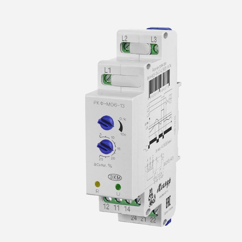 реле контроля трехфазного линейного напряжения ркф-м06-13-22 ac690в ухл4 (спец.) меандр a8302-16936809 от BTSprom.by