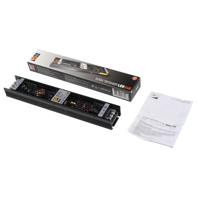  Блок питания для светодиодной ленты 200Вт 8.3А 24В IP20 BSPS DIM диммир. метал. Pro+ JazzWay 5035577 фото в каталоге от BTSprom.by