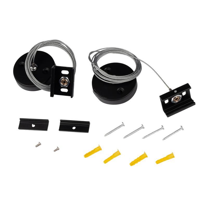 подвес для шинопровода трехфазного 3p ptr s-2м bl pro+ черн. jazzway 5063921 от BTSprom.by