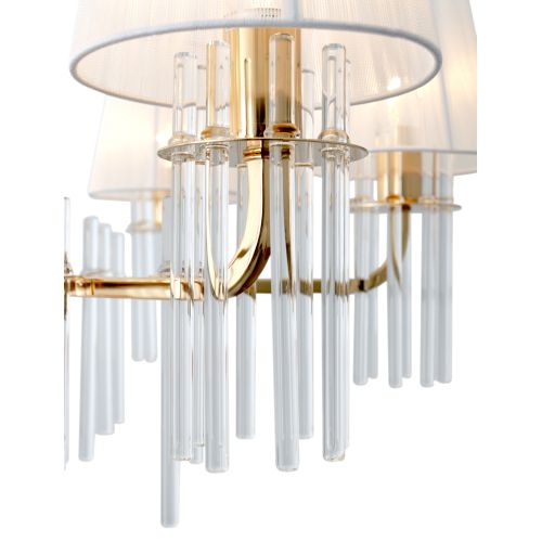  Люстра Lilith 1039-306 6хE14 40Вт хрусталь Rivoli Б0054947 фото в каталоге от BTSprom.by