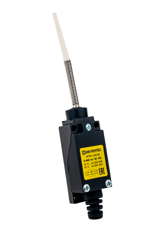 выключатель концевой 6 a no+nc ip65 пружинный с диэлектриком на отклонение mtb4-lz8166 овен 51730 от BTSprom.by
