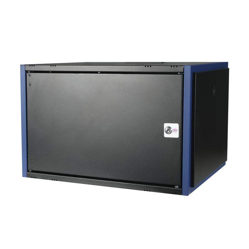 шкаф настенный 19дюйм 4u 600х450 дв. метал. черн. datarex dr-610511 от BTSprom.by