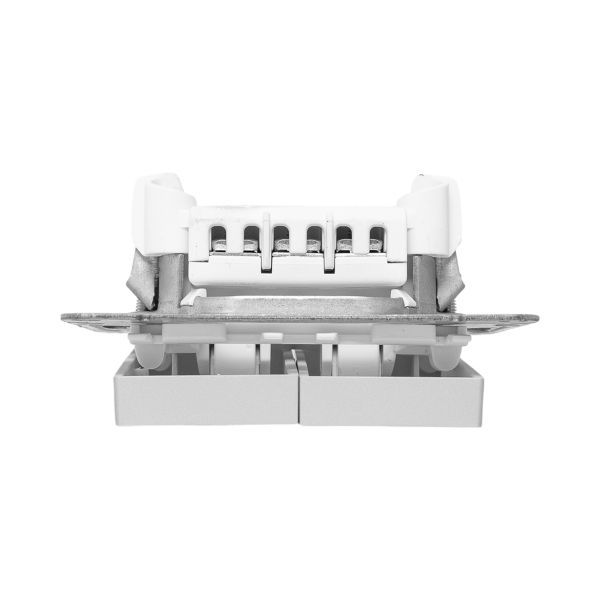  Выключатель проходной 2-кл. СП Эпика механизм алюм. EKF UP1-SWA-21 фото в каталоге от BTSprom.by