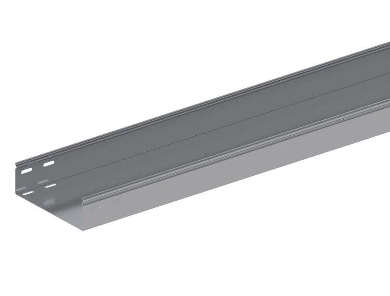 Лоток монтажный прямой замковый неперфорированный 200х100 L2000 сталь 1мм ЛПНЗ.200.100.2000.1.1 СОЭМИ Н0121141624 от BTSprom.by