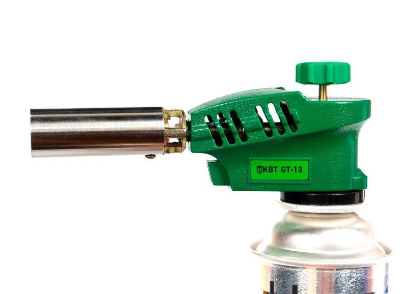  Горелка-насадка газовая с пьезоподжигом GT-13 КВТ 88069 фото в каталоге от BTSprom.by