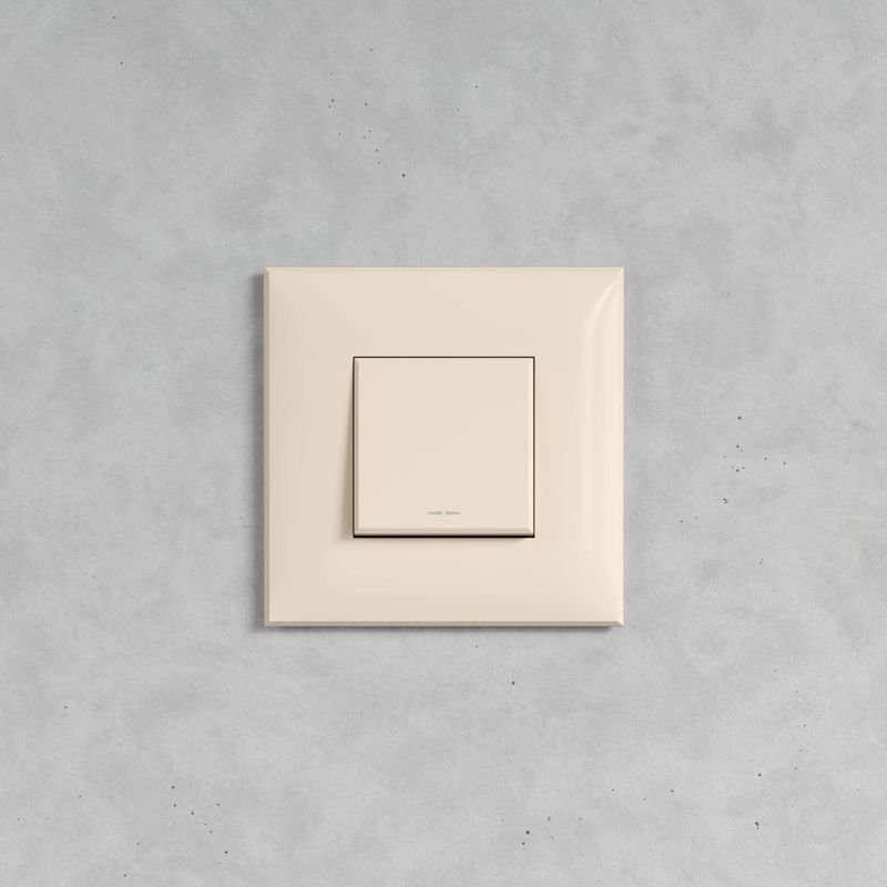  Кнопка 1-кл. СП "Avanti" "Ванильная дымка" DKC 4405153 фото в каталоге от BTSprom.by