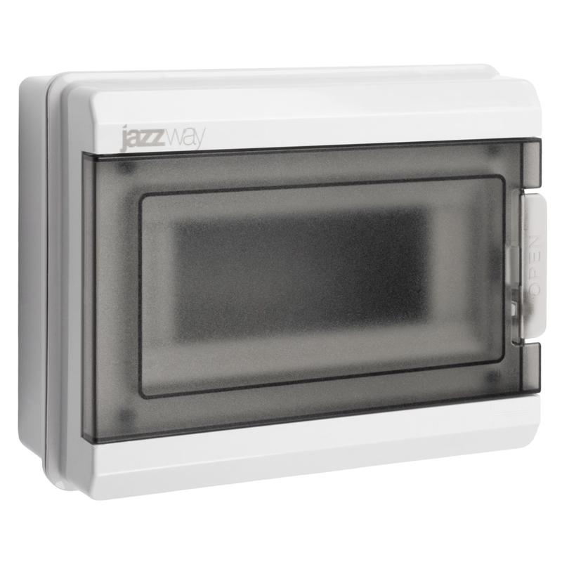 бокс модульный накладной pdb/w 3008 gr (щрн-пг- 8) ip65 пластик. pro jazzway 5071988 от BTSprom.by