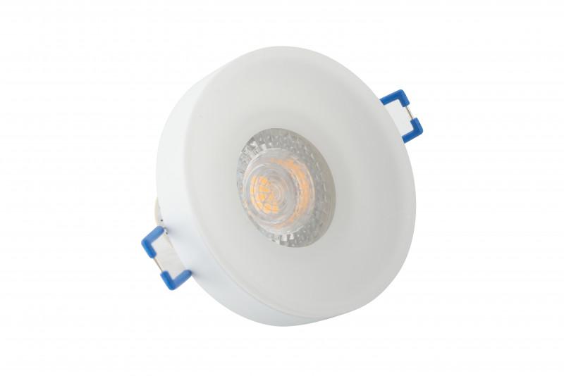  Светильник 10Вт GU10 IP20 встраив. алюм./пластик. бел. DENKIRS 615242 фото в каталоге от BTSprom.by