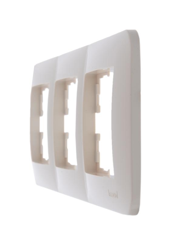  Рамка 3-м Karina Life горизонт. крем. LEZARD 708-0300-148 фото в каталоге от BTSprom.by