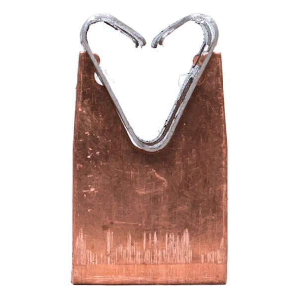  Держатель токоотвода металлический 35мм L20мм Ni/Сu PROxima EKF lp-d2115-20-cu фото в каталоге от BTSprom.by