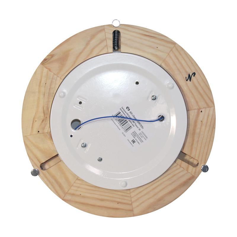  Светильник НПБ 09-2х40-002 "Полесье" 300 М95 бел. /корпус сосна /держатель хром Элетех 1005205890 фото в каталоге от BTSprom.by