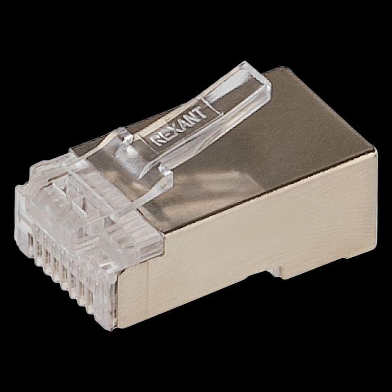  Набор разъемов сетевых №5 (2 разъема FTP; 2 колпачка) (уп.2шт) Rexant 06-0072-A10 фото в каталоге от BTSprom.by