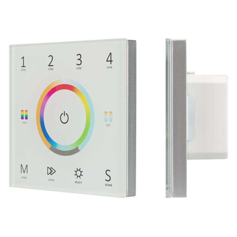 панель sens smart-p67-multi white 230в 4 зоны 2.4g ip20 пластик arlight 028321 от BTSprom.by