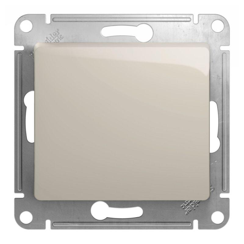 переключатель проходной 1-кл. сп glossa 10а ip20 (сх. 6) 10ax механизм молочн. se gsl000961 от BTSprom.by