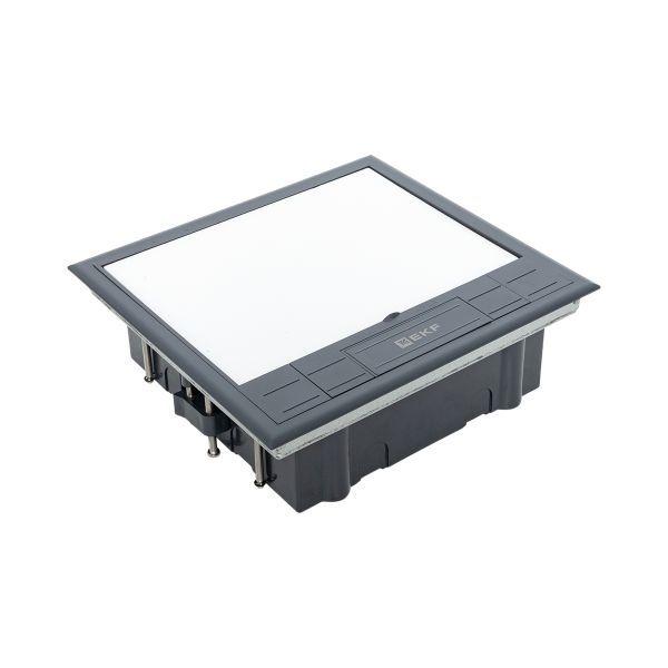  Лючок напольный C-Line 12 с горизонтально расположенной приборной рамкой EKF cl-ln-k-12 фото в каталоге от BTSprom.by