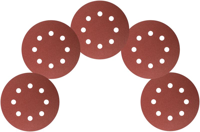  Круг шлифовальный с отверстиями (липучка) алюм./оксид 125мм Р 120 (уп.5шт) FIT 39666 фото в каталоге от BTSprom.by