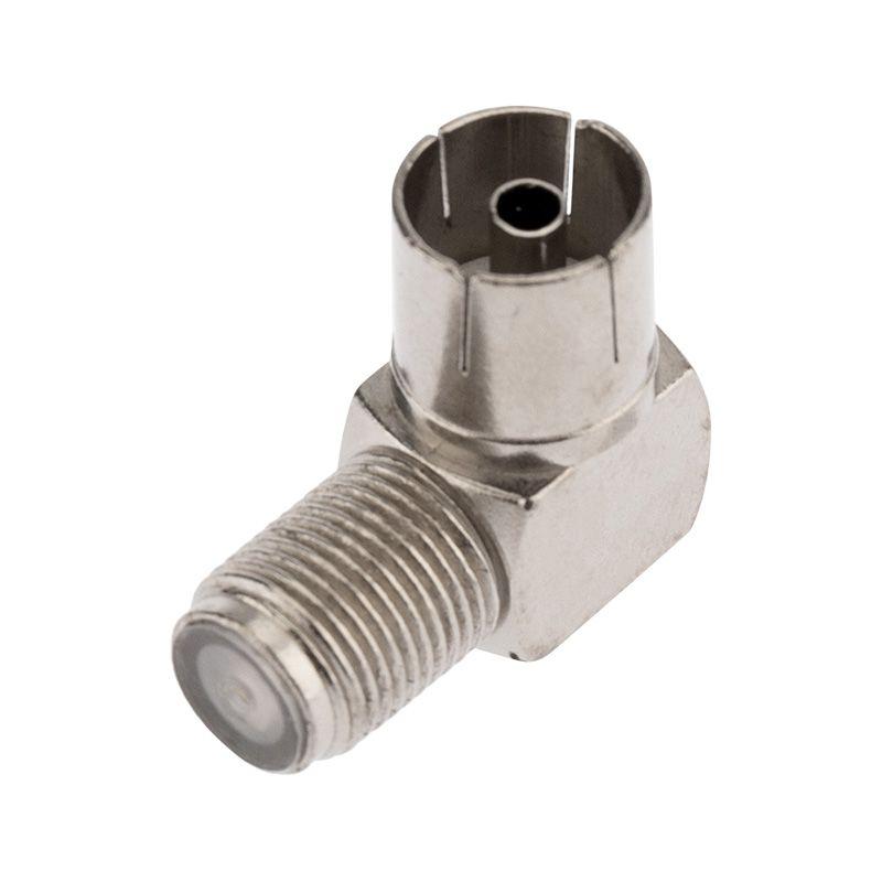  Переход гнездо F - гнездо TV угловой (уп.5шт) PROCONNECT 05-4312-4-9 фото в каталоге от BTSprom.by