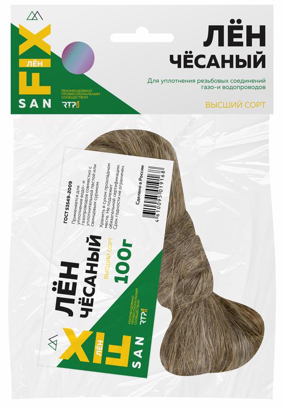 лен сантехнический 100гр sanfix rtp 40729 от BTSprom.by