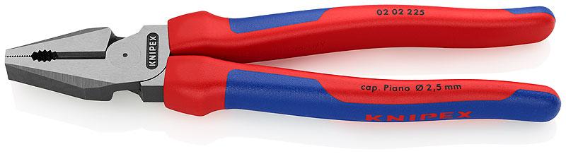 плоскогубцы комбинированные особой мощности l-225мм черн. knipex kn-0202225sb от BTSprom.by