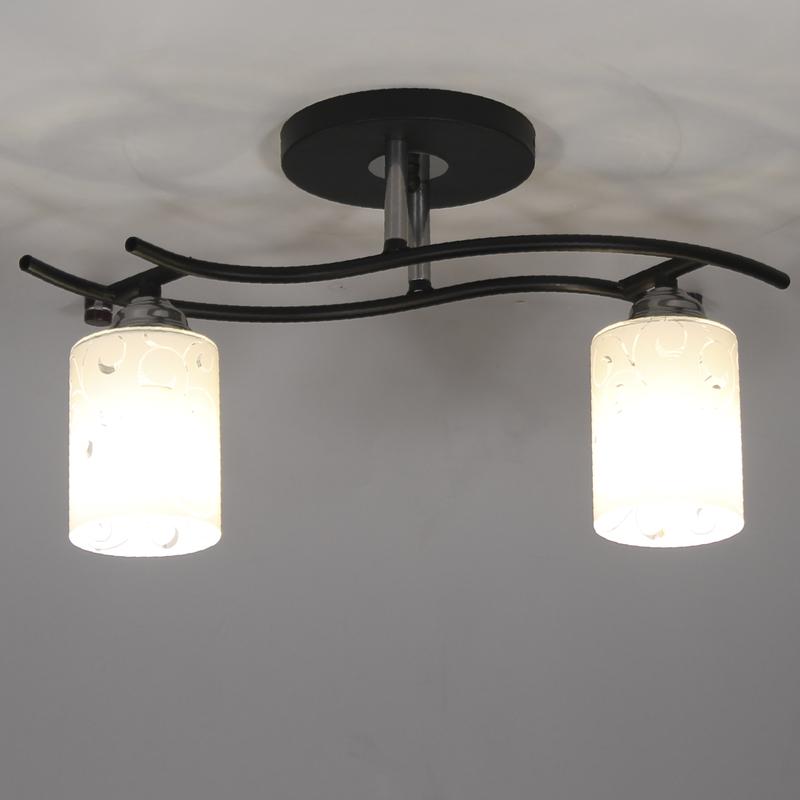  Светильник НПБ 01-2х60-123 "Стиль 121" E27 (плафон 8498) (ИМ) черн. Элетех 1005405037 фото в каталоге от BTSprom.by