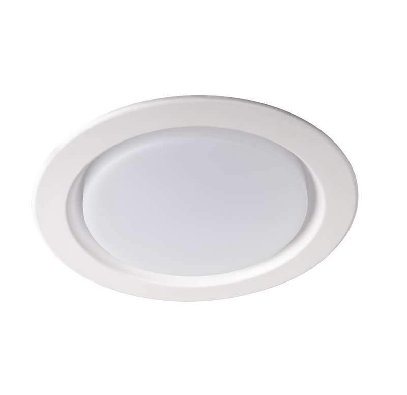 светильник светодиодный pled dl5 wh downlight 18вт 4000к ip40 дво встраив. pro jazzway 5026469a от BTSprom.by