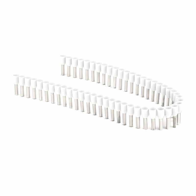 наконечник-гильза с изолир. фланцем в ленте для кабеля сечением 0.75кв. длина контактной части 8 бел. dkc ifs0.75-08wt от BTSprom.by