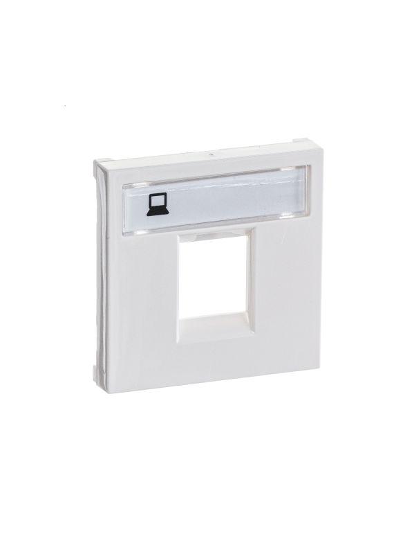  Накладка для 1-го суппорта/разъема типа 2017... и/или 2018... 2мод. Zenit бел. ABB 2CLA221810N1101 фото в каталоге от BTSprom.by