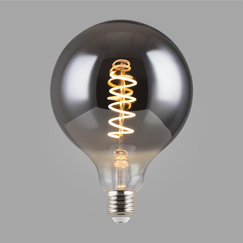 Лампа светодиодная филаментная Loft 271 G125 4Вт 3000К E27 Voltega 8519 фото в каталоге от BTSprom.by