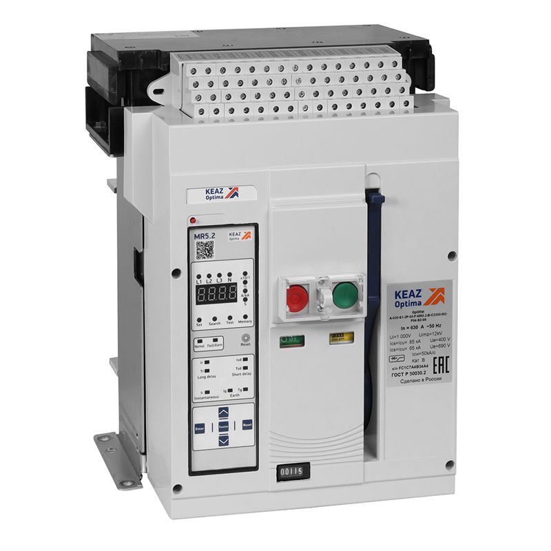  Выключатель автоматический 3п 1000А 50кА OptiMat A 1000 S1 3P 50 F MR5.2 B C2200 M2 P04 S2 06 КЭАЗ 366252 фото в каталоге от BTSprom.by