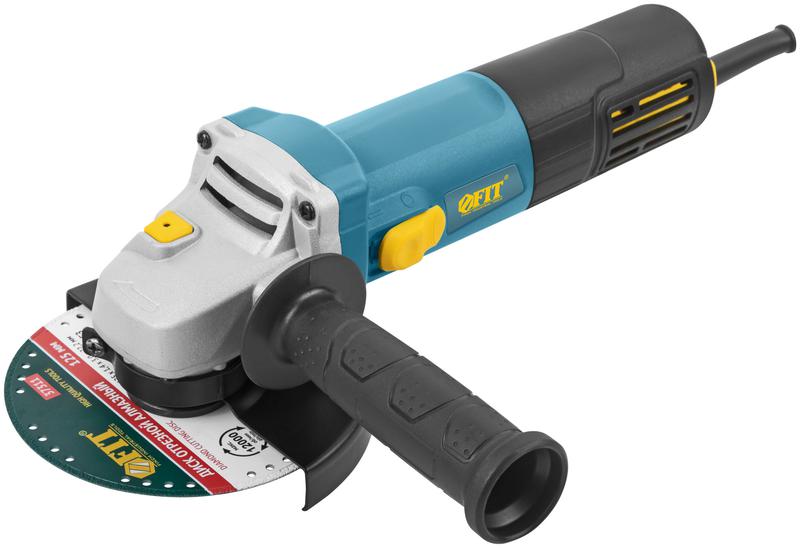 машина шлифовальная угловая 800вт 11000об/мин; клк 125мм fit 80266 от BTSprom.by
