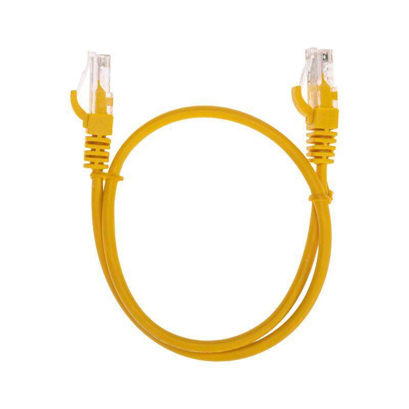 патч-корд u/utp cat 5e rj45-rj45 26awg lszh желт. 0.5м rexant 02-0105-05 от BTSprom.by