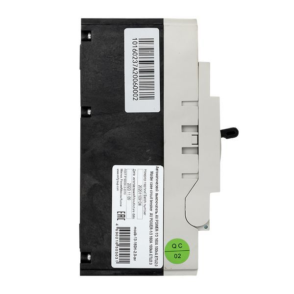  Выключатель автоматический 3п 160А 50кА AV POWER-1/3 ETU2.0 AVERES EKF mccb-13-160-2.0-av фото в каталоге от BTSprom.by
