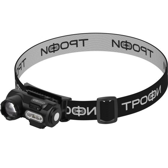 фонарь светодиодный налобный ga-103 аккумуляторный 3вт сенсорное управление магнит клипса 6 режимов трофи б0069570 от BTSprom.by