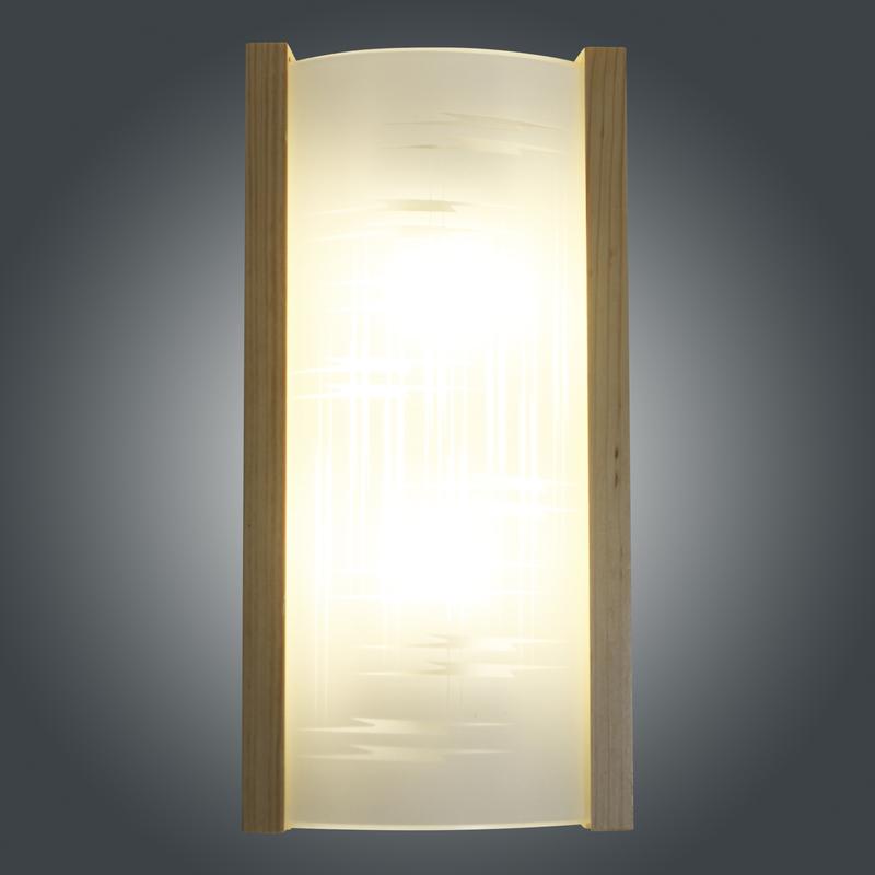  Светильник НББ 01-2х60-504 "Карелия" 370х180х66 "Элегант" матов./сосна (инд. упак.) Элетех 1005206030 фото в каталоге от BTSprom.by