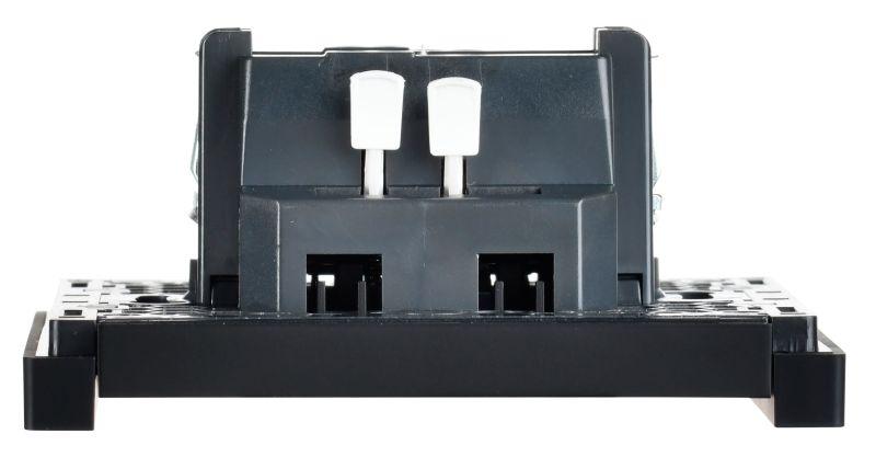  Выключатель 1-кл. FORTE&PIANO 10А FP110 с самовозвратом черн. IEK FP-V14-0-10-1-K02 фото в каталоге от BTSprom.by